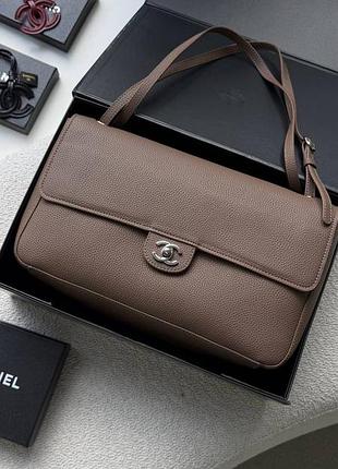 Сумка chanel натуральна шкіра, код