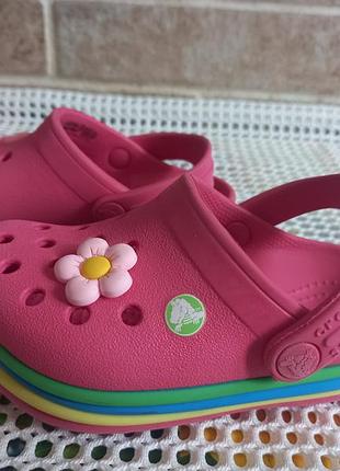 Шлепки crocs оригинали 22р