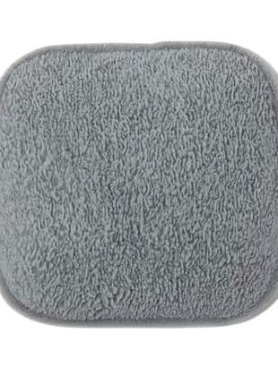 Подушка для кресла cozy seat 43*46 см квадратная серый colorful home 040-3-80g