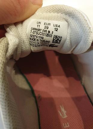 Кросівки lacoste 6