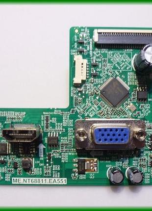 Плата main board me.nt68811.ea551 для монітора samsung s24r350
