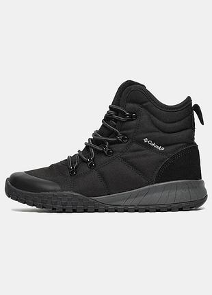 Columbia fairbanks omni-heat boots black