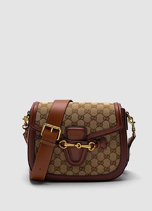 💎 gucci lady web gg canvas shoulder bag