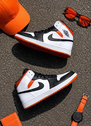 Чоловічі демісезонні повсякденні кросівки nike air jordan 1 retro high