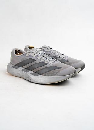 Кроссовки мужские беговые adidas adizero evo sl серые размер 43