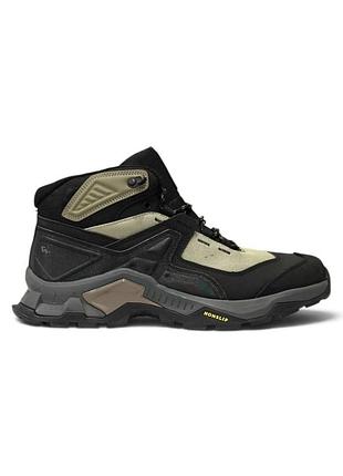 Мужские кроссовки salomon quest element gore-tex black khaki / smb+ 🔗