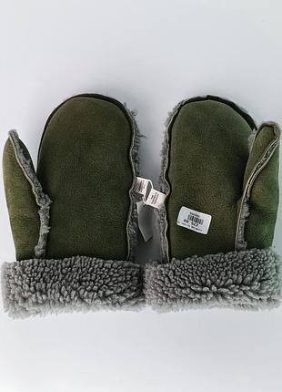Рукавиці з натуральної овечої шкіри barbour x dents/овчина/хутро/овече/шкіряні/варіжки/унісекс/зимові/стильні/варежки/овчини/хутряні/шкіряні