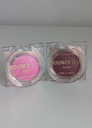 Рум'яна revolution bouncy blur blush bubble bounce lilac pink, bouncy berry