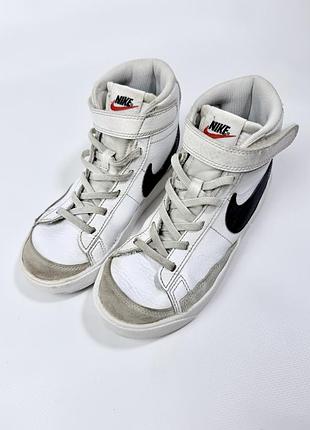 Дитячі кросівки nike хайтопи 33 р. 21 см
