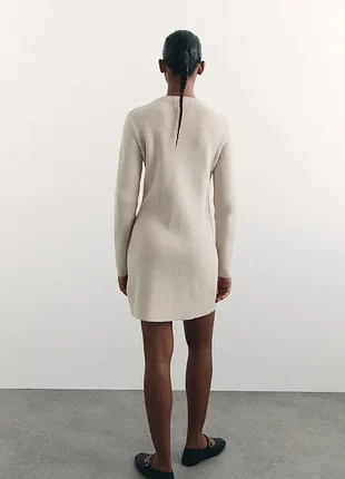 Коротка в'язана сукня h&m м 6