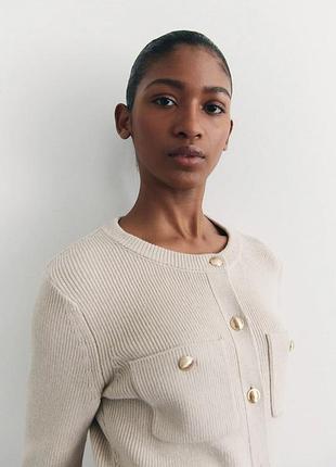 Коротка в'язана сукня h&m м 5