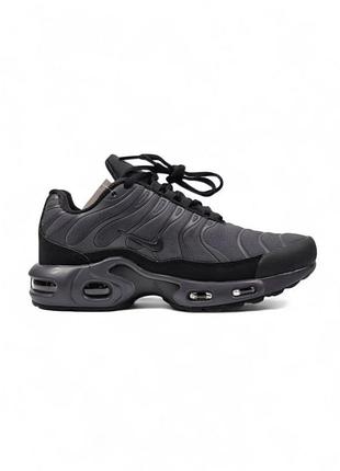 Жіночі кросівки nike air max tn plus grey black gore-tex thermo / smb+ 🔗