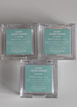 Сияющие тени спаркли moira lucent cream shadow 07, 11, 29 5