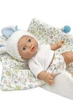 Пупс гумовий, висота 30 см, пелюшка, знімний одяг, в коробці