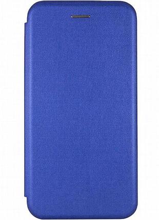 Шкіряний чохол-книжка classy для xiaomi redmi 10c синій