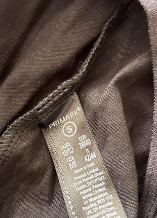 Чорні високі бавовняні трусики primark 3
