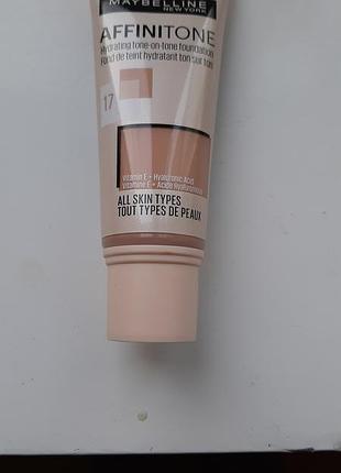 Тональний крем maybelline new york affinitone тон 17