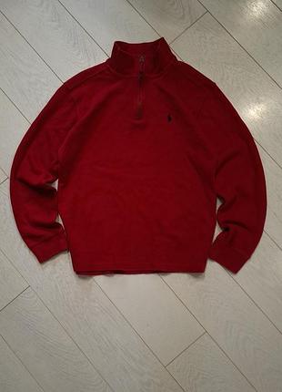 Polo ralph lauren светр чоловічій з зістібкою 3/4 оригінал xl поло ральф лоурен худі