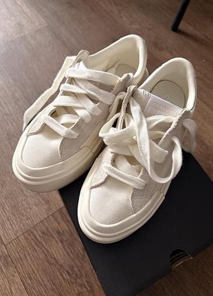Кеди жіночі converse stas cruise ox egret бежеві, розмір 37
