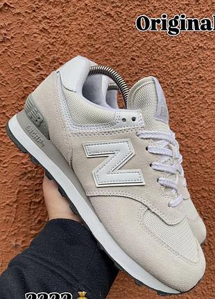 Оригінальні жіночі круті кросівки new balance 574 core 38.5 розмір 24 см