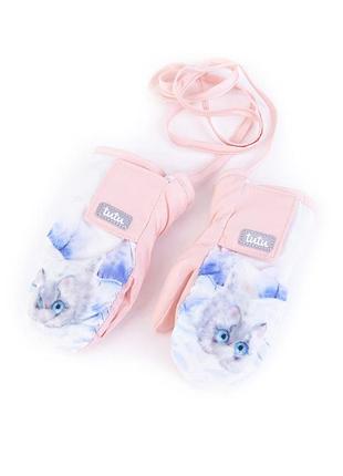 Варежки для девочки tutu 3-006323 (1-2, 2-4 года)
