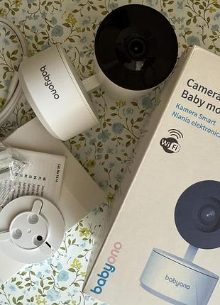 Відеоняня babyono smart baby monitor біла