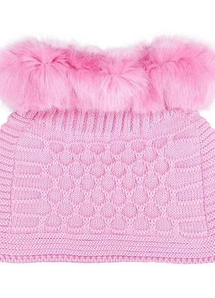 Шарф манишка для девочки tutu. 3-003822 (3-6 лет)