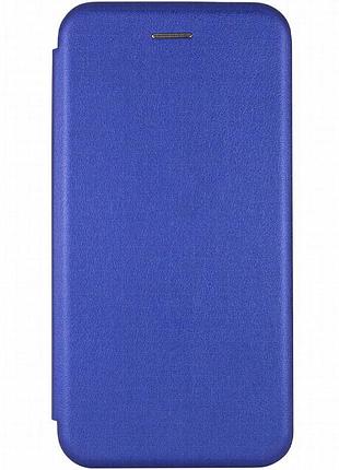 Шкіряний чохол-книжка classy для xiaomi redmi note 9 / redmi 10x синій