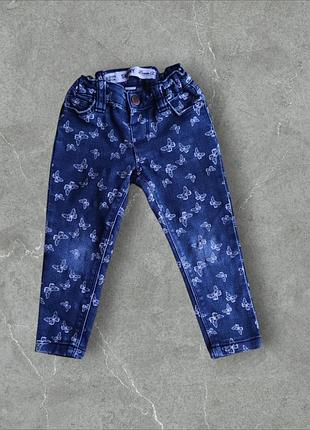 Джинси-скінні для дівчинки 2-3 роки denim co. 98 см
