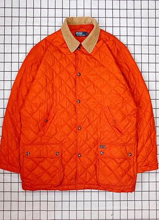 Стьобана куртка polo ralph lauren vintage quilted barn jacket