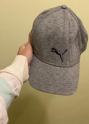 Бейсболка унісекс puma сіра 2