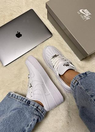 Nike air force 1 low molten metal silver 3