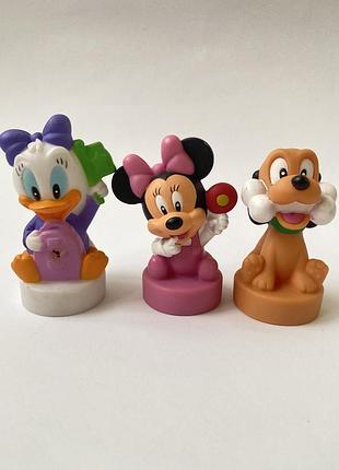 Набор фигурок disney: минни маус, дейзи дак и плуто (3 шт.)