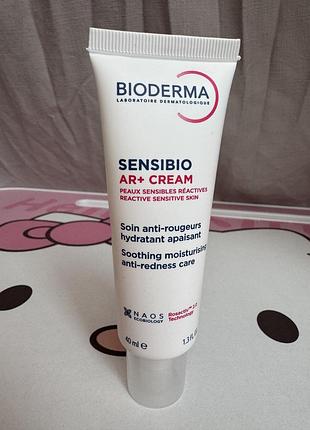 Заспокійливий крем від почервонінь bioderma sensibio ar+ cream (40 мл)