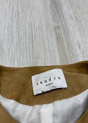 Жіноча шкіряна куртка sandro paris 4