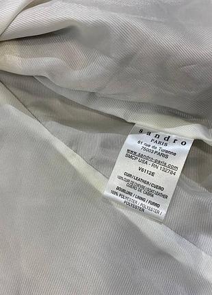 Жіноча шкіряна куртка sandro paris 6