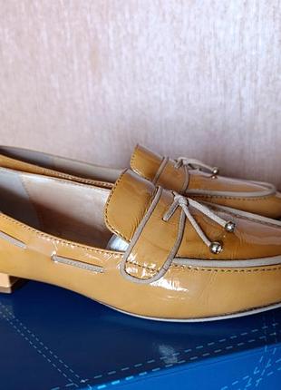 Лоферы massimo dutti, натуральная кожа, размер 39.
