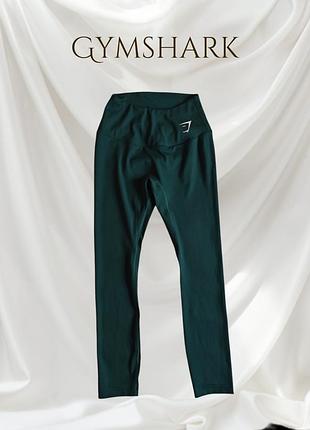 Легінси gymshark 7/8 green