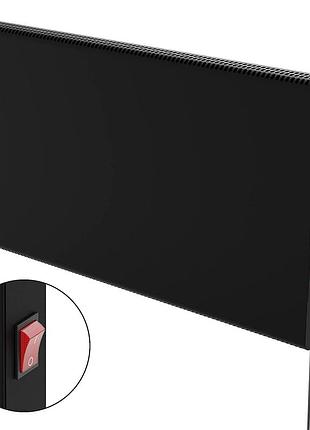Металева панель опалення flyme basic m600 чорна - на 12 м²
