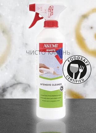 Удаление пятен из конгломерата и камня - akemi quartz intensiv cleaner