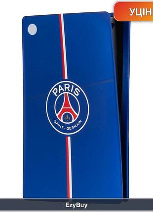 Силиконовый чехол для ps5 slim edition psg синий, противоударная защитная передняя панель для playstation 5