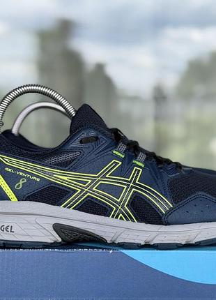 Кросівки чоловічі asics gel-venture 8 синьо-сірі