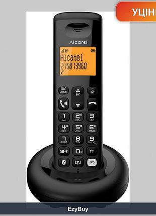 Радіотелефон dect e260 svoice чорного кольору з цифровим секретарем та функцією гучного зв'язку (без коробки)