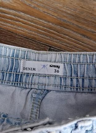 Джинсовые шорты от sinsay 5