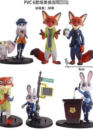 Коллекционная фигурка-сюрприз zootopia в blind box