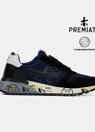 Premiata mick dark blue