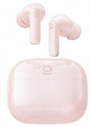 Бездротові tws навушники baseus bass bp1 anc+enc (a00107) baby pink