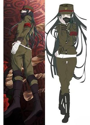 Дакімакура 150х50 см корекіе шингуджи данганронпа danganronpa korekiyo shinguji подушка обіймашка зі знімною наволочкою