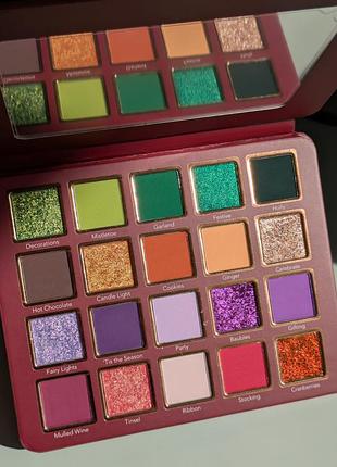 Нова палетка тіней cosmic brushes tis the season palette