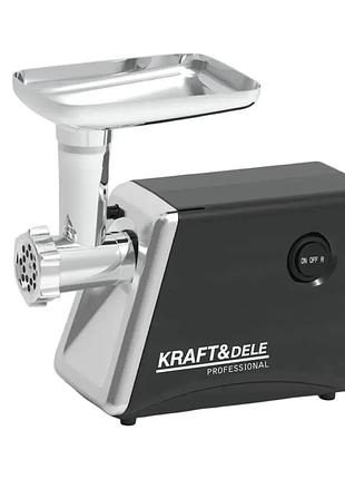 Профессиональная мясорубка kd4143 2000 вт с полным набором насадок